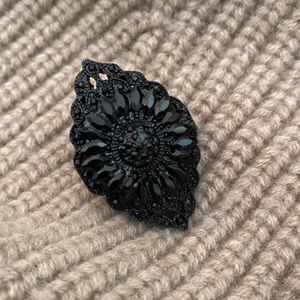 Beautiful black ring